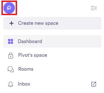 Accessing the Organization Admin Page - Step 1