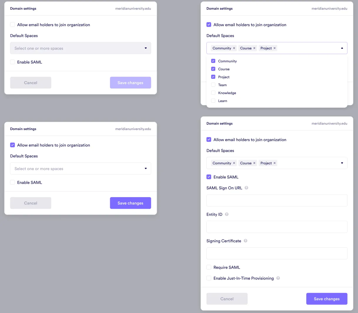 Adding a Domain - Step 3
